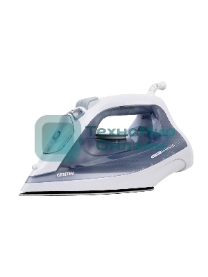 Утюг Centek CT-2308 белый, 2800 Вт, 50 г/мин, 190 г/мин, 300 мл