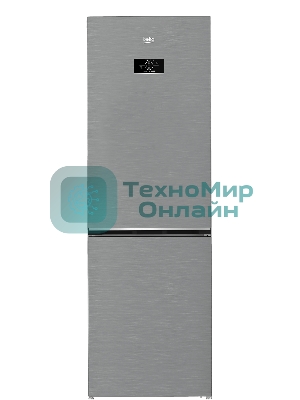 Холодильник Beko B3RCNK365HX нержавеющая сталь двухкамерный 368л морозилка снизу, No Frost