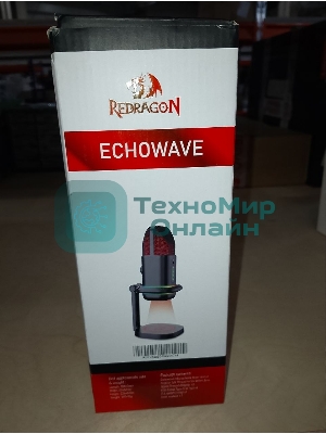 (Поврежденная упаковка) Игровой стрим микрофон Redragon Echowave GM305