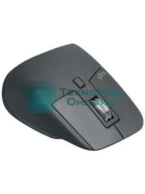Мышь беспроводная Logitech MX Master 3s графитовый, 8000 dpi, радиоканал, Bluetooth, USB, кнопки - 7