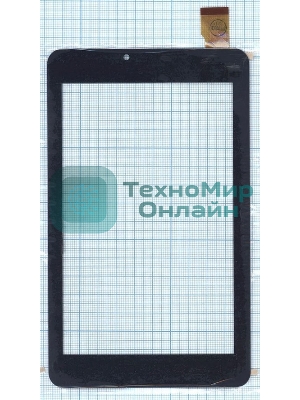 Сенсорное стекло (тачскрин) FHF70040, черное