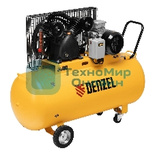 Компрессор воздушный Denzel рем. привод BCV 5500-T/270, 5,5 кВт, 270 литров, 850 л/мин