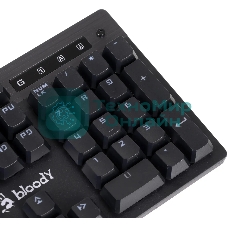 Клавиатура проводная A4Tech Bloody B500N USB серый