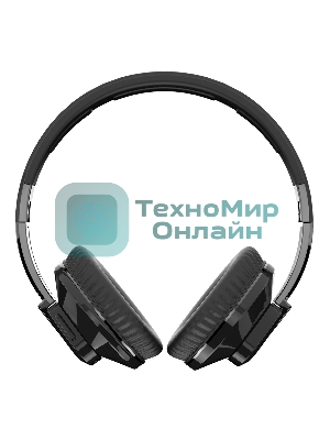 Беспроводные наушники MORE CHOICE HW33 черный, накладные, Bluetooth, складная конструкция, до 6 ч