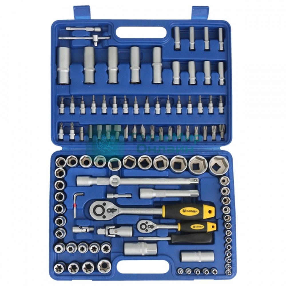 Калибр Набор слесарно-монтажный 108 предметов 