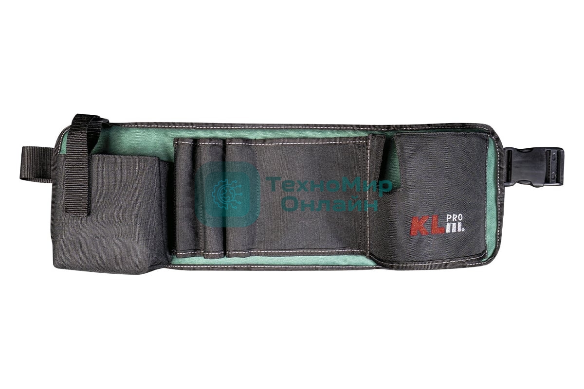 Профессиональная поясная сумка для шуруповерта и удлинителя KLPRO KLTCT02-MA