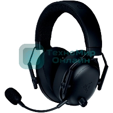 Гарнитура Razer BlackShark V3 чёрный, беспроводная + проводная, радиоканал, до 70 ч
