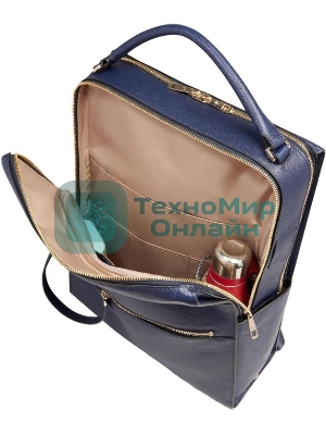 Рюкзак женский Piquadro Patricia CA6839W140BM/BLU темно-синий кожа