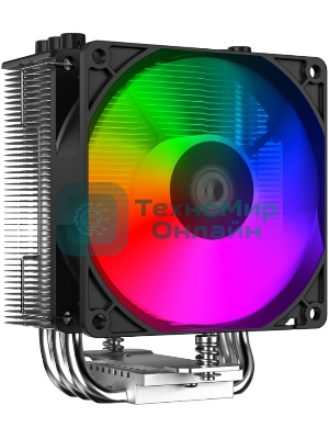 Кулер для процессора ID-COOLING SE-903-XT FRGb черный 92мм алюминий/медь 2200rpm 26db 4-pin 130W 123мм