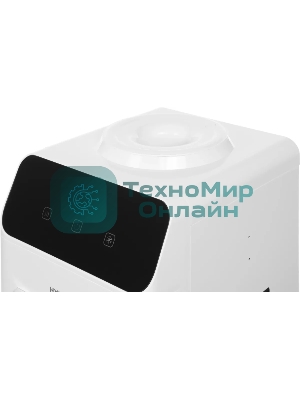 Кулер для воды Hyundai H-WD4231E, верхняя загрузка, нагрев 95 °С, охлаждение 10 °С, белый