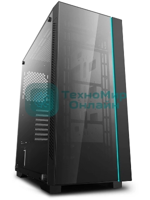 Компьютерный корпус MidiTower Deepcool MATREXX 55 V3 без БП, бок.окно, черный, EATX (DP-ATX-MATREXX55V3)