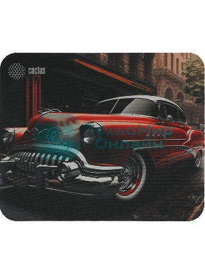 Коврик для мыши Cactus Red Car 300x250x2мм (CS-MP-P07M)