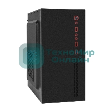 Компьютерный корпус Minitower ExeGate EX298810RUS BAA-403U2 (mATX, без БП, 1*USB+2*USB 3.0, HD Audio, черный)