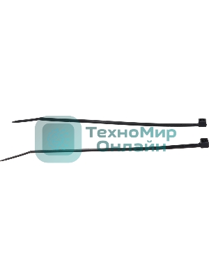 Стяжки нейлоновые Fortisflex 49410 КСС 4x150 (ч) (100 шт.)