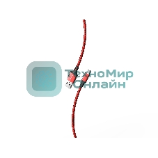 Кабель для зарядки и передачи данных S14 MicroUSB красный/черный, 3 А, 1 м, Smartbuy (iK-12-S14rb)