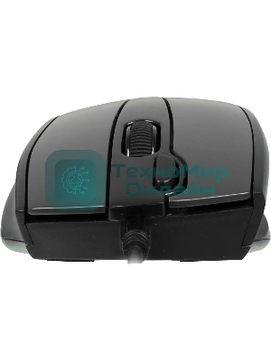 Мышь проводная A4Tech N-500F серый глянец/черный, 1200 dpi, USB, кнопки - 4