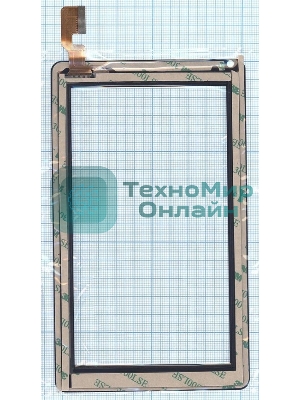 Сенсорное стекло (тачскрин) FHF70180, черное