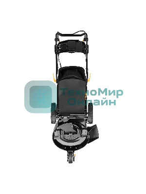 Бензиновая газонокосилка Denzel GLT-460SP-T, Trike 150 см3, 46 см, привод, панель, 60л