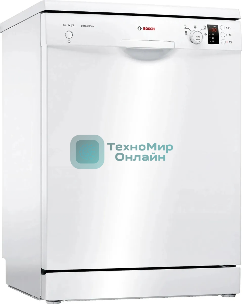 Посудомоечная машина Bosch SMS25AW05E, белый, 60 см, 12 компл., сушка конденсационная, 48 дБ, класс A++