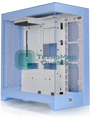 Компьютерный корпус Thermaltake CTE E600MX Hydrangea синий без БП E-ATX 11x120мм 4x140мм 2xUSB 3.0 audio bott PSU