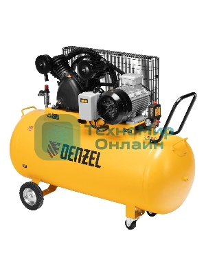 Компрессор воздушный Denzel рем. привод BCV 5500-T/270, 5,5 кВт, 270 литров, 850 л/мин