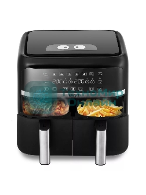 Аэрогриль Kitfort КТ-2248 черный, 2850 Вт, 7.6 л, сенсор, 6 программ