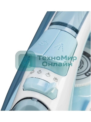 Утюг Starwind SIR2650 2600 Вт голубой/белый