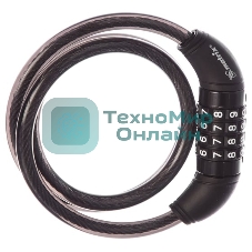 Замок тросовый универсальный с кодовым механизмом Matrix 10х950 мм