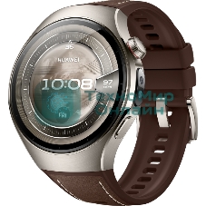 Умные часы WATCH 5 46мм LTE коричневый composite RTS-AL00 55020EVM HUAWEI
