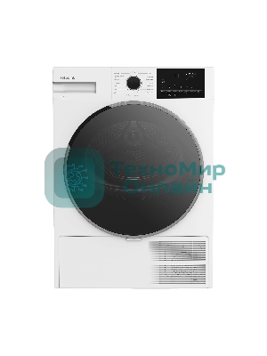 Сушильная машина Hotpoint TDSH 85V W белый, 8 кг, сушка - тепловой насос, программ - 15, 59.7 x 84.6 x 54.3 см