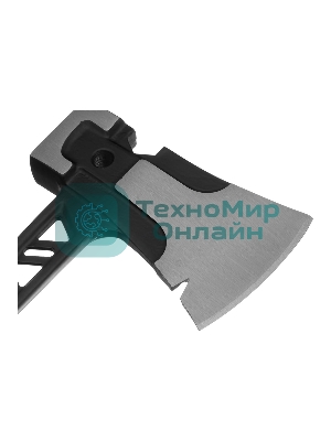 Топор цельнокованый Denzel 600 г, двухкомпонентная обрезиненная рукоятка