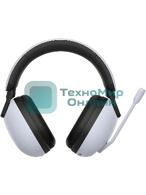 Гарнитура Sony INZONE H9 белый, беспроводная + проводная, Bluetooth, до 32 ч, подсветка