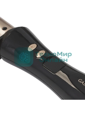 Щипцы для завивки волос Galaxy Line GL4636 черный/золотистый, 13-25 мм, 100-200 °C, 6 режимов