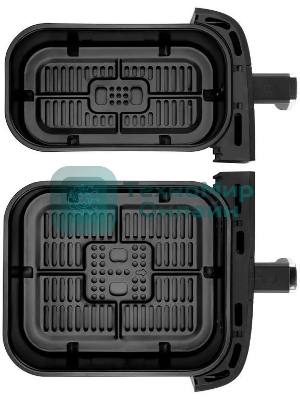 Аэрогриль Kitfort КТ-2261 черный, 2700 Вт, 8.2 л, сенсор, 8 программ