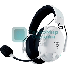 Гарнитура Razer BlackShark V3 белый, беспроводная + проводная, радиоканал, до 70 ч