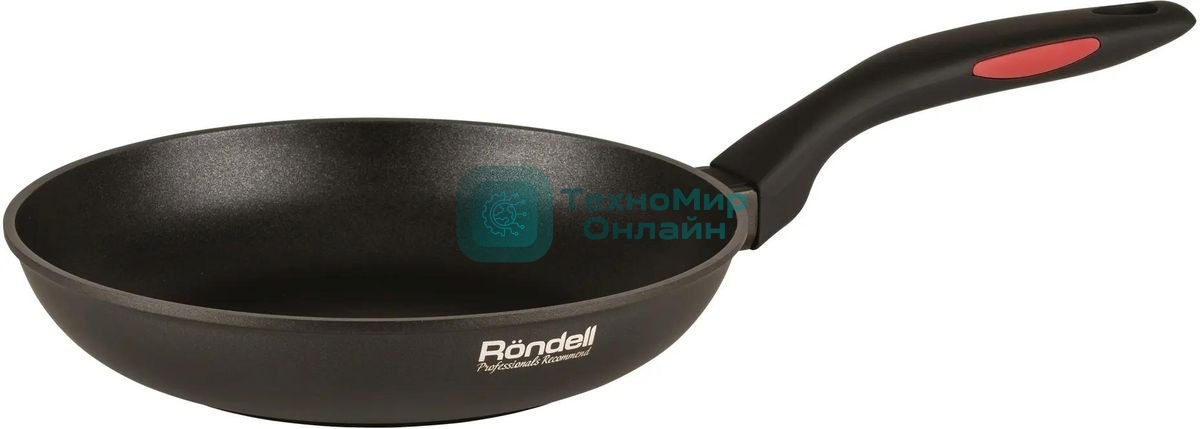 Сковорода Rondell Perfect RDA-1559, 24 см, без крышки, черный