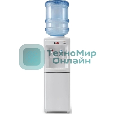 Кулер для воды AEL LD-AEL-718C, верхняя загрузка, нагрев 87 °С, охлаждение 15 °С, белый