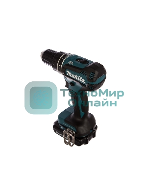 Аккумуляторная дрель-шуруповерт Makita DHP485SYE б\щет, 18В, 2х1.5 А·чLi-ion, БЗП-13мм,0-500\1900об\м, 50\25Нм
