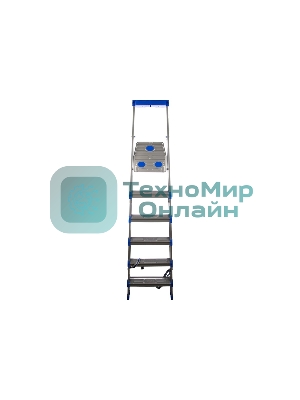 Стремянка НИКА СМ6, 6 широких ступеней