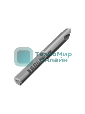 Сверло спиральное по металлу Denzel 5 x 86мм, Р6М5, Golden Tip