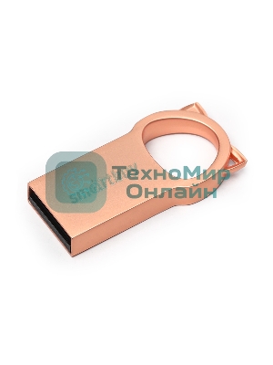 Флешка USB Smartbuy MC5 Metal Kitty (SB064GbMC5), 64Gb, USB 2.0, R/W 20/10, розовый