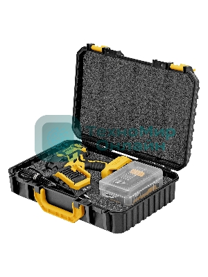 Винтоверт ударный аккумуляторный бесщет. Denzel CIDH-BL-20-270, Li-Ion, 20 В