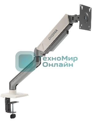 Кронштейн для мониторов ЖК Digma D-MM101 серый 17