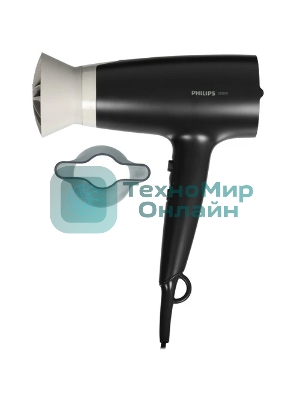 Фен Philips BHD351/10 черный, 2100 Вт, ионизация