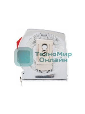 Рулетка Matrix Chrom, 3 м x 13 мм, хромированный корпус Marix