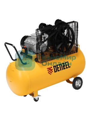 Компрессор воздушный Denzel рем. привод BCV 5500-T/270, 5,5 кВт, 270 литров, 850 л/мин
