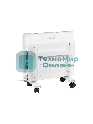 Конвектор электрический MTX КМ-1000.1 белый, 1000 Вт, 15 м2, термостат