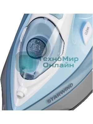 Утюг Starwind SIR2650 2600 Вт голубой/белый