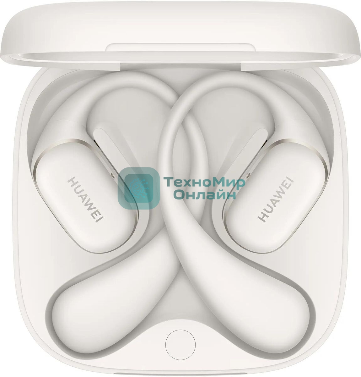 Наушники TWS Huawei FreeArc (Moose-T00) серый, открытые (накладные с дужкой), Bluetooth, до 7 ч