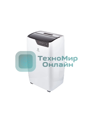 Кондиционер мобильный Electrolux EACM-09 GT/N6 9000 BTU, 24 м², 50 дБ, охлаждение, обогрев, осушение, белый